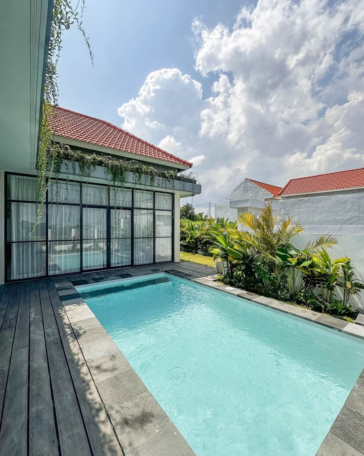 Exterior view of 3 Bedroom Modern Villa In Pererenan