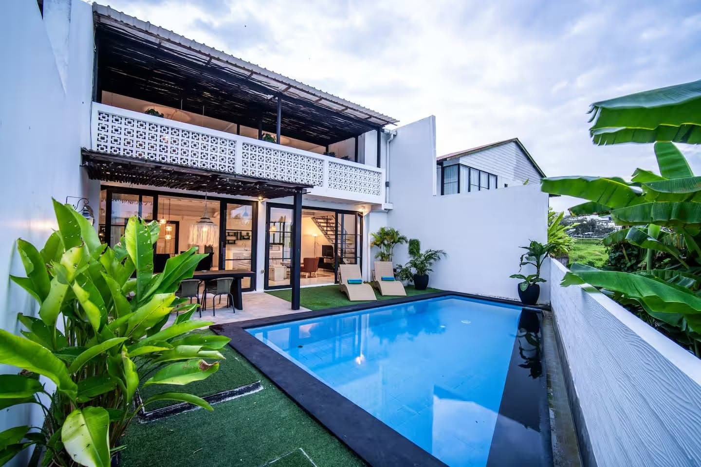 Exterior view of SPACIOUS & MODERN 3-BEDROOM VILLA IN PRIME CENTRAL CANGGU - Canggu