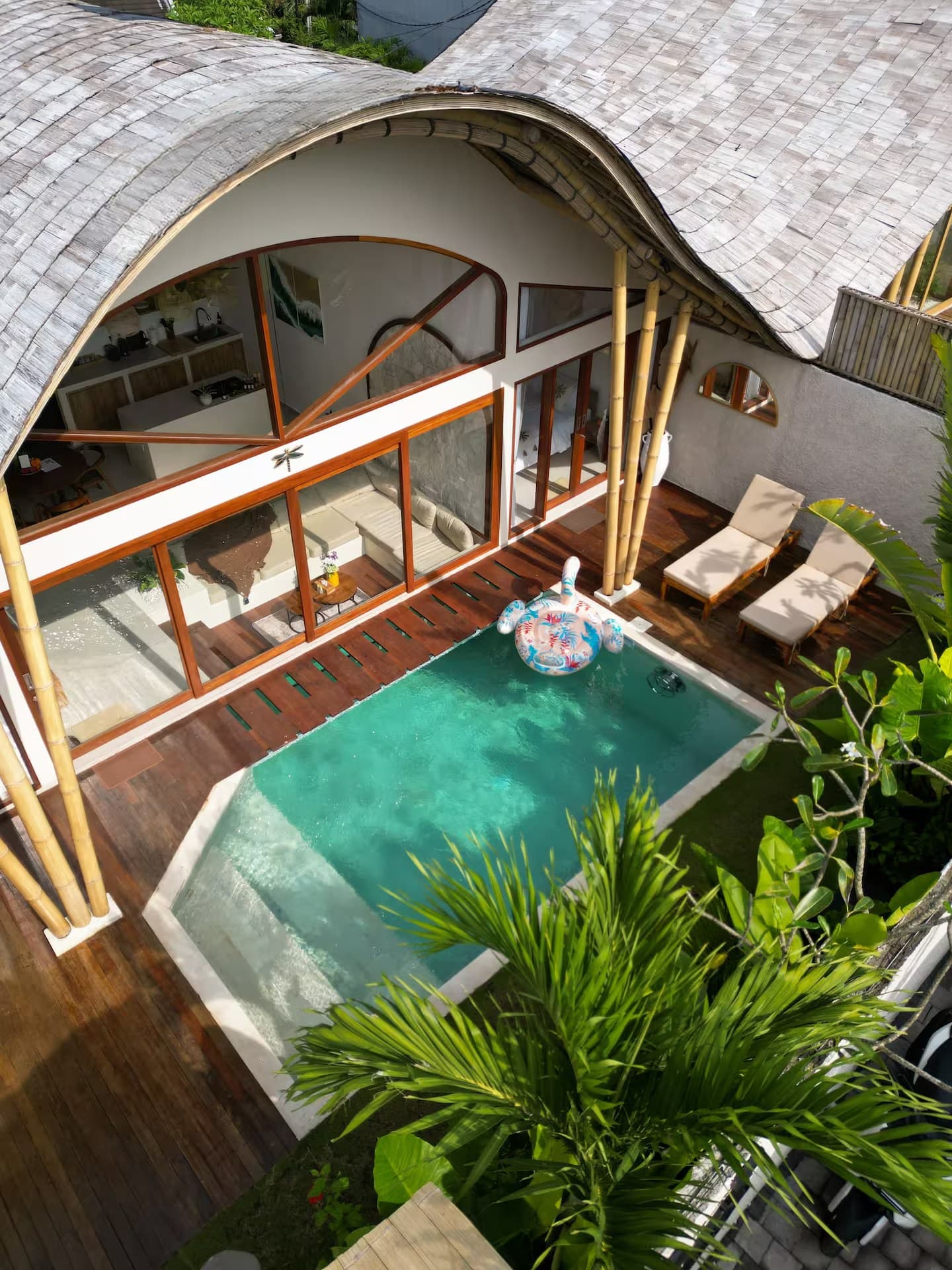 Exterior view of 2-Bedroom Tropical Villa – Berawa 