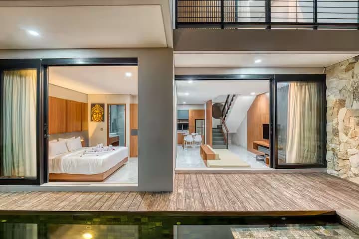 Exterior view of 2 Bedroom Modern Villa in Munggu