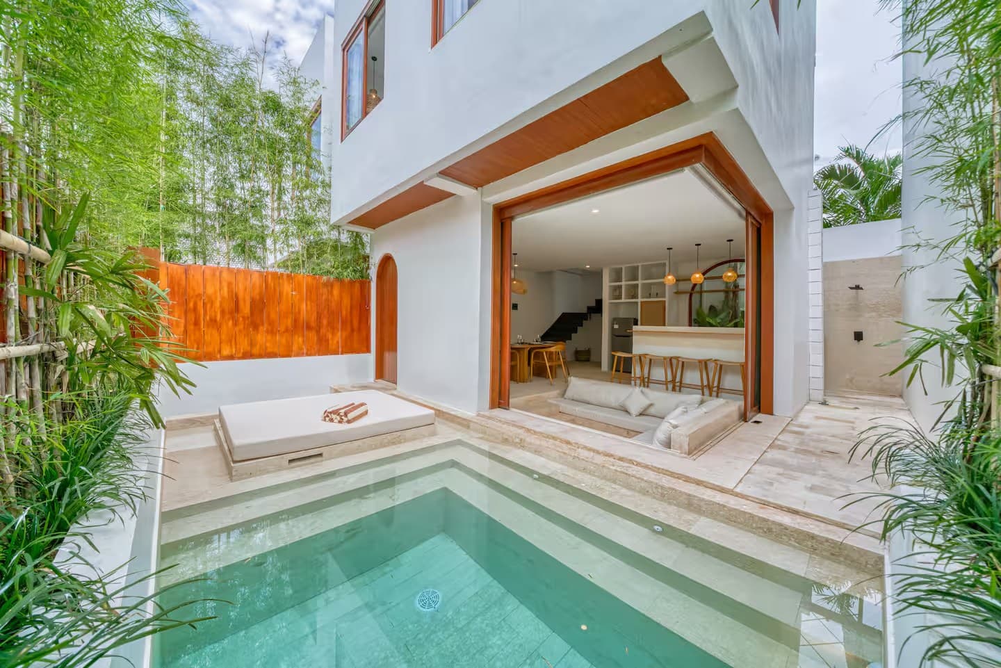Exterior view of 2 Bedroom Villa – Central Canggu