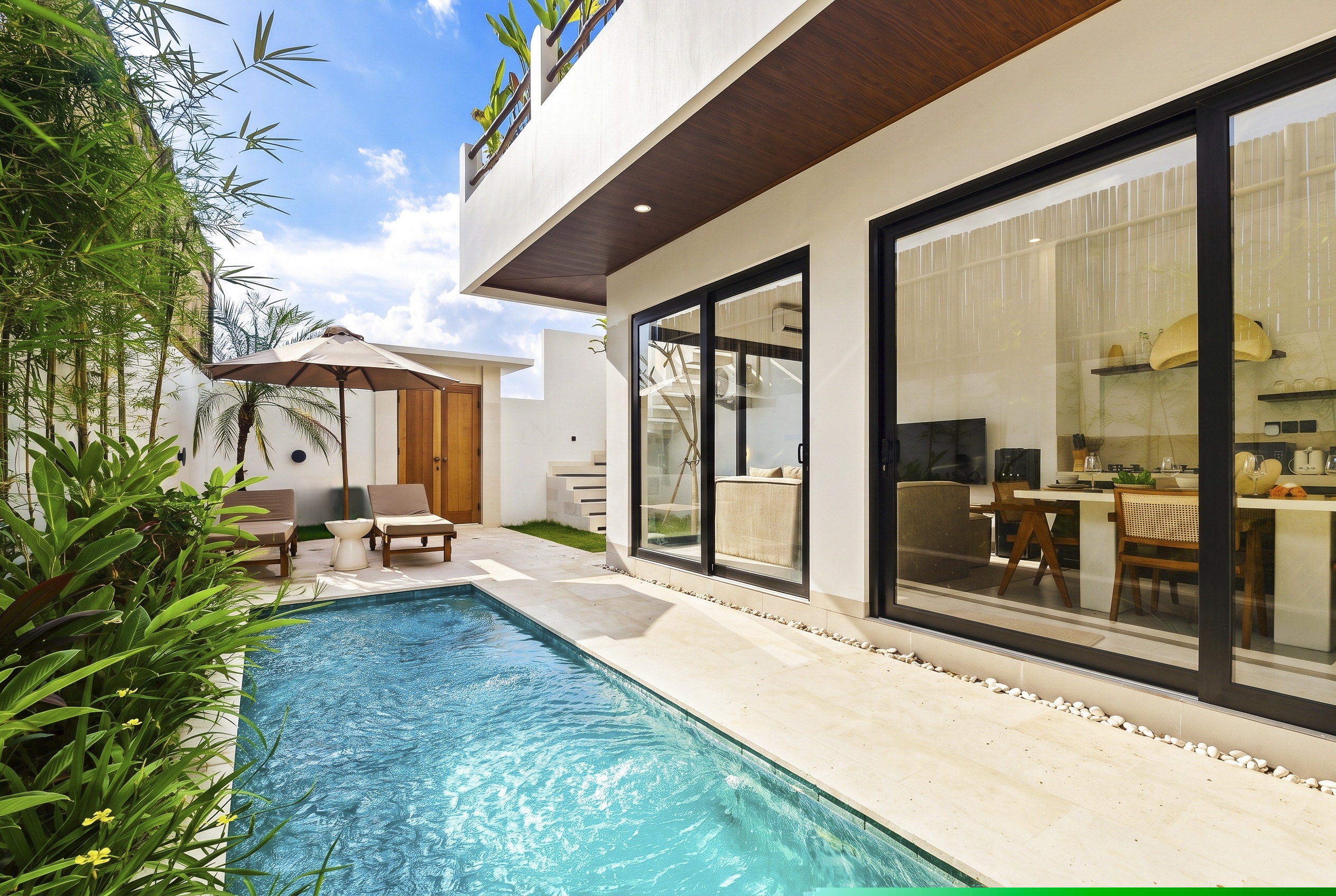 Exterior view of RELAXING & HOMIE 1-BEDROOM VILLA WITH BREATHTAKING RICE FIELD VIEWS IN TUMBAK BAYUH