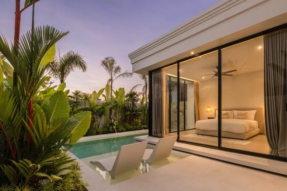Exterior view of LUXURY & MODERN 1-BEDROOM LEASEHOLD VILLA 100M FROM SESEH BEACH