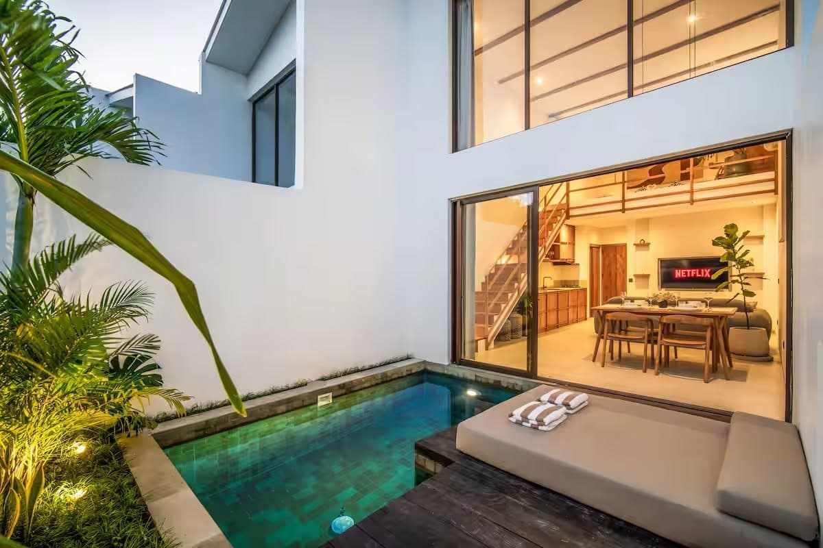 Exterior view of RELAXING & HOMIE 1-BEDROOM WOODEN MODERN VILLA IN PRIME PERERENAN - Pererenan