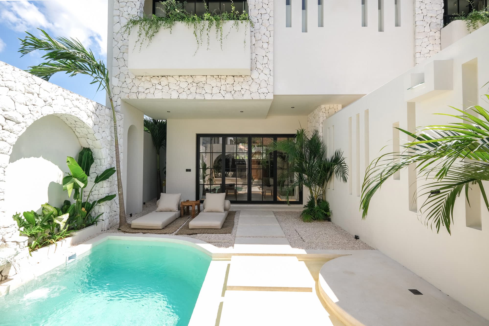Exterior view of 2 Bedroom Mediterranean Villa In Pererenan