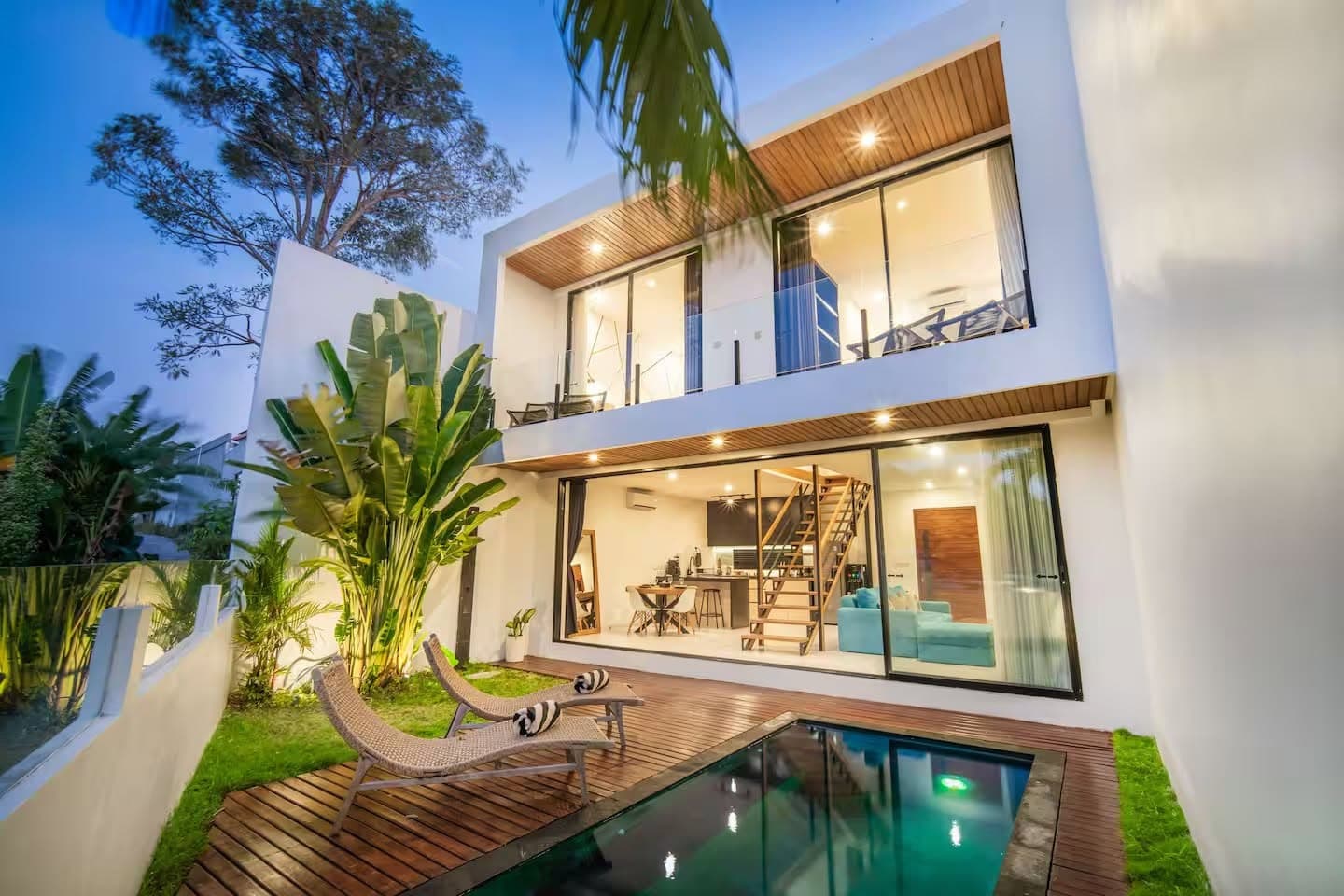 Exterior view of MODERN & HOMIE 2-BEDROOM VILLA IN THE PRIME AREA OF CENTRAL CANGGU - Canggu