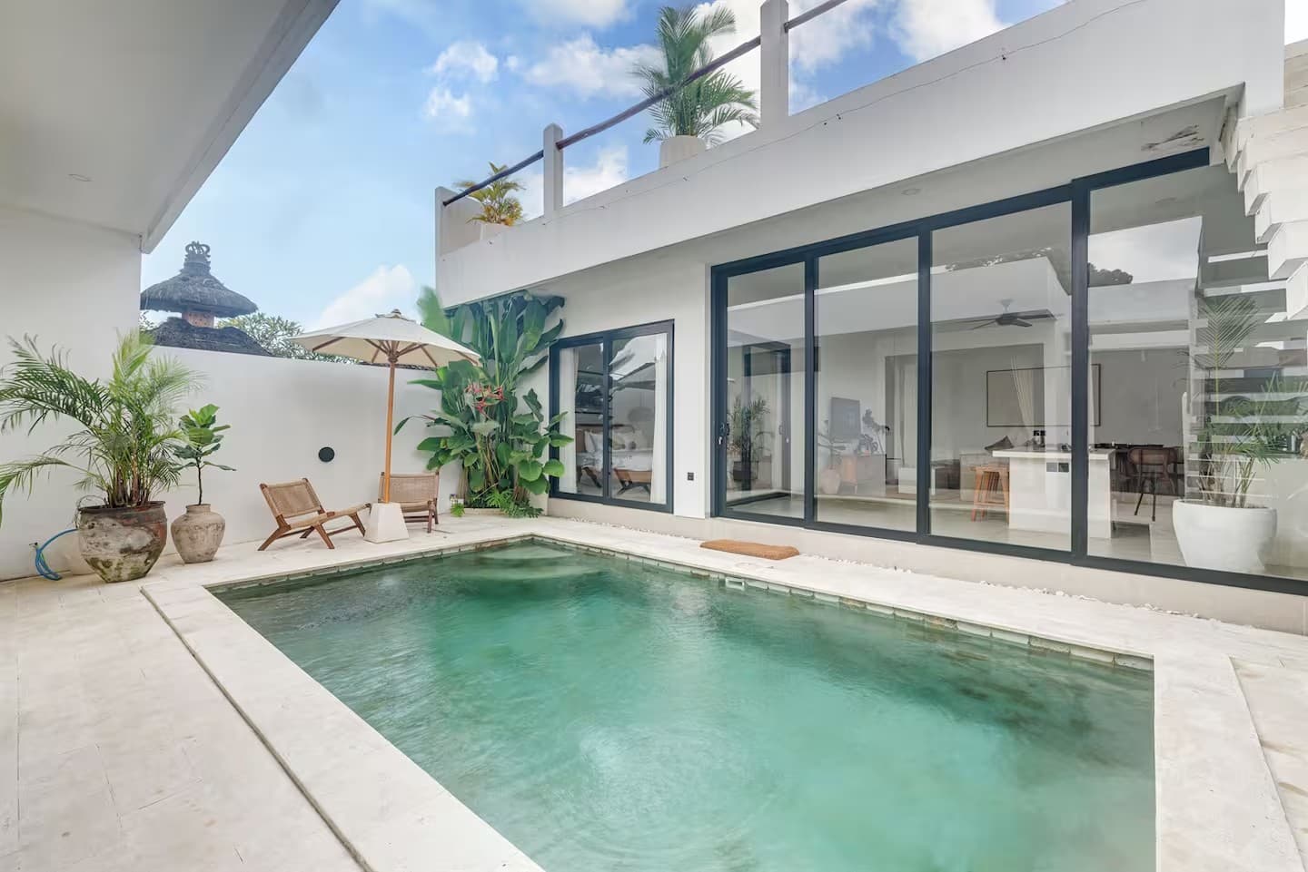 Exterior view of 2-Bedroom Modern Villa – Tumbak Bayu