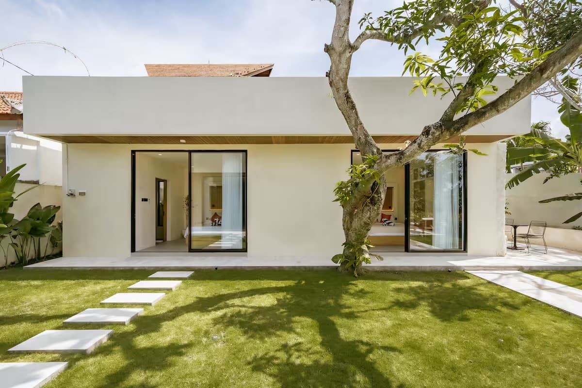 Exterior view of 3 - Bedroom Villa in Beraban with Ricefield Views